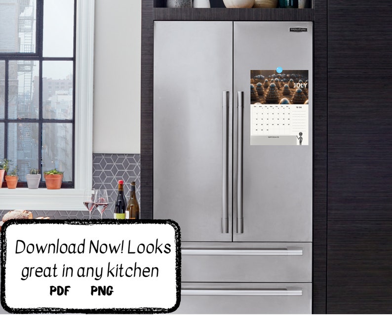 The Invasion 2024 Calendar Printable Download / Alien Invasion