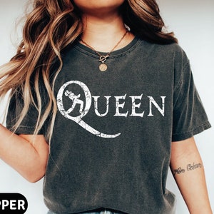Vintage queen t shirt women's 2025