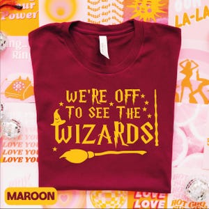 We're Off To See The Wizard, Magical Castle T-Shirt, Universal Vacation Tee, Nerd Gift, Universal Studios Shirt For Family, Comfort Colors