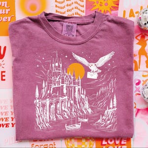Wizard School Shirt, Magical Castle T-Shirt, Nerd Gift, Universal Studios Shirt For Family, Universal Vacation Tee