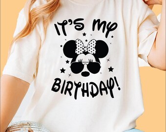 It's My Birthday Minnie Shirt, Minnie Birthday Girl Shirt, Birthday Girl Shirt, Birthday Girl Tee, Minnie Birthday Matching Family Shirt