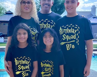 Comfort Colors It's My Birthday Shirt, Personalized Wizard Family Birthday TShirt, Birthday Party Tee, Gift Shirt, Family Vacation Shirts
