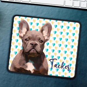 Pet Photo Custom Mouse Pad Personalised Mousepad from Photo Custom Pet Mousepad Fast Custom Gift for Pet OwnersCustom Gift for Mom.