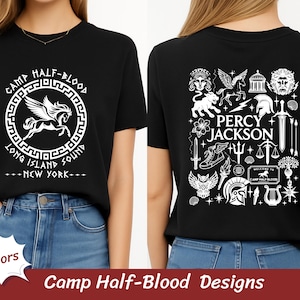 Camp Half-Blood Design Bundle • 4-Color Printable Files • Greek Mythology Cabin Artwork