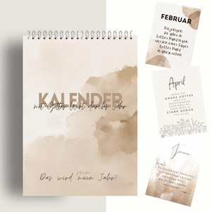 Tischkalender - Mit Gottes Wort durchs Jahr (Dauerkalender)