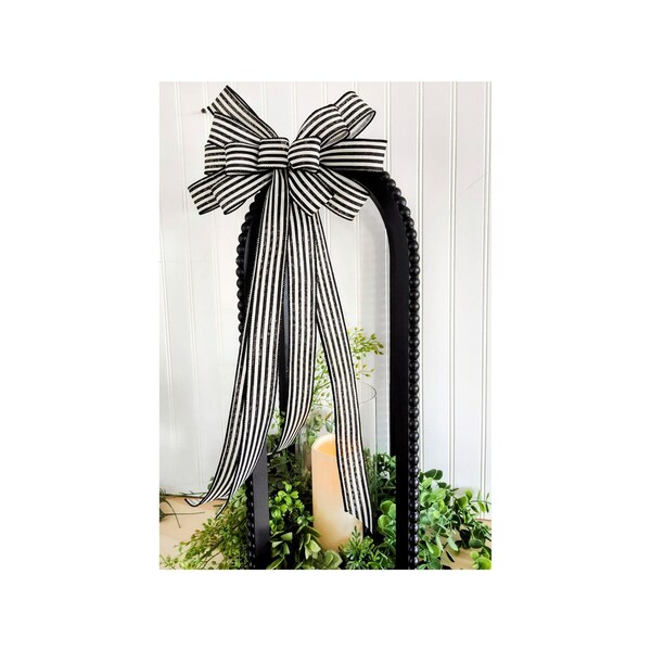 White Ribbon Wreath - Etsy