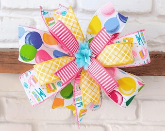 Large Festive Birthday Bow: Wired Ribbon Party Decoration and Gifts