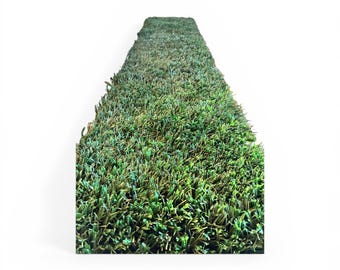 Artificial Grass Table Runner 9ft – Green Turf Table Decor for Wedding, Baby Shower, Spring Party, Garden Theme Banquet Table Runner