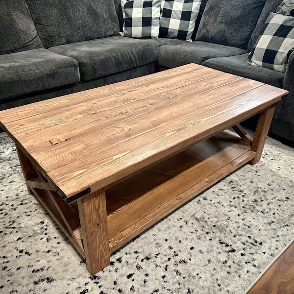 Rustic Coffee Table (Just for you!) Etsy