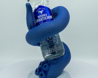 Impresión 3D de tentáculos para portabotellas de vino