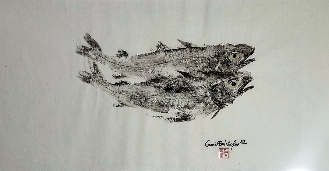 Gyotaku Fish Print - Etsy