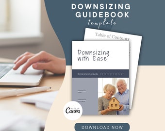 Realtor Downsizing Guide | Client Workbook, Senior Move Resource (Printable PDF)