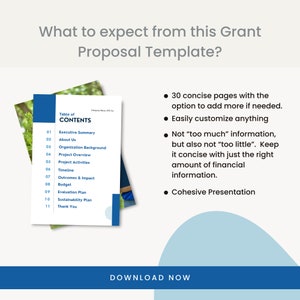 nonprofit charity foundation fundraising grant proposal canva template to raise money professional aesthetic design
