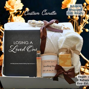 Sympathy Hug in a Box, Grief Care Package, Bereavement Gift Basket, Condolence Comfort Box, Sympathy Care Package for Two People