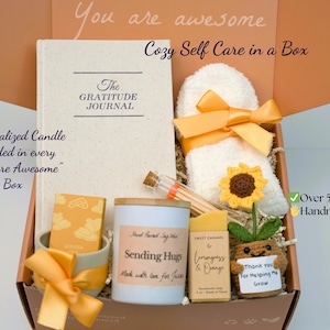 Get well soon care package for women, Post surgery get well basket for women, recovery gift basket get well soon, thinking of you gift