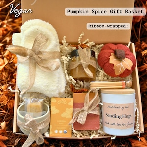 Self Care Hamper Pamper, Fall Care Package for Her, Hygge Fall Cozy Gift Box, Get Well Soon Care Package Post Surgery,Mental Health Box