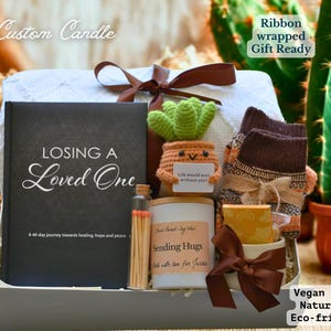 Sympathy Gift box for women, Sorry for your loss gift box, Bereavement Gift Basket, Grief Care Package with Journal, Grief Gift Box