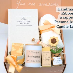 Self Care Hamper Pamper, Hygge Gift Box, Care Package Cozy Self Care Gift Box for Women, Mentor Gift Box Post Surgery, Mental Health Box