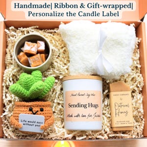 Self Care Hamper Pamper, Hygge Gift Box, Chemo Care Package Hug in A Box for Women,Get Well Soon Care Package Post Surgery,Mental Health Box
