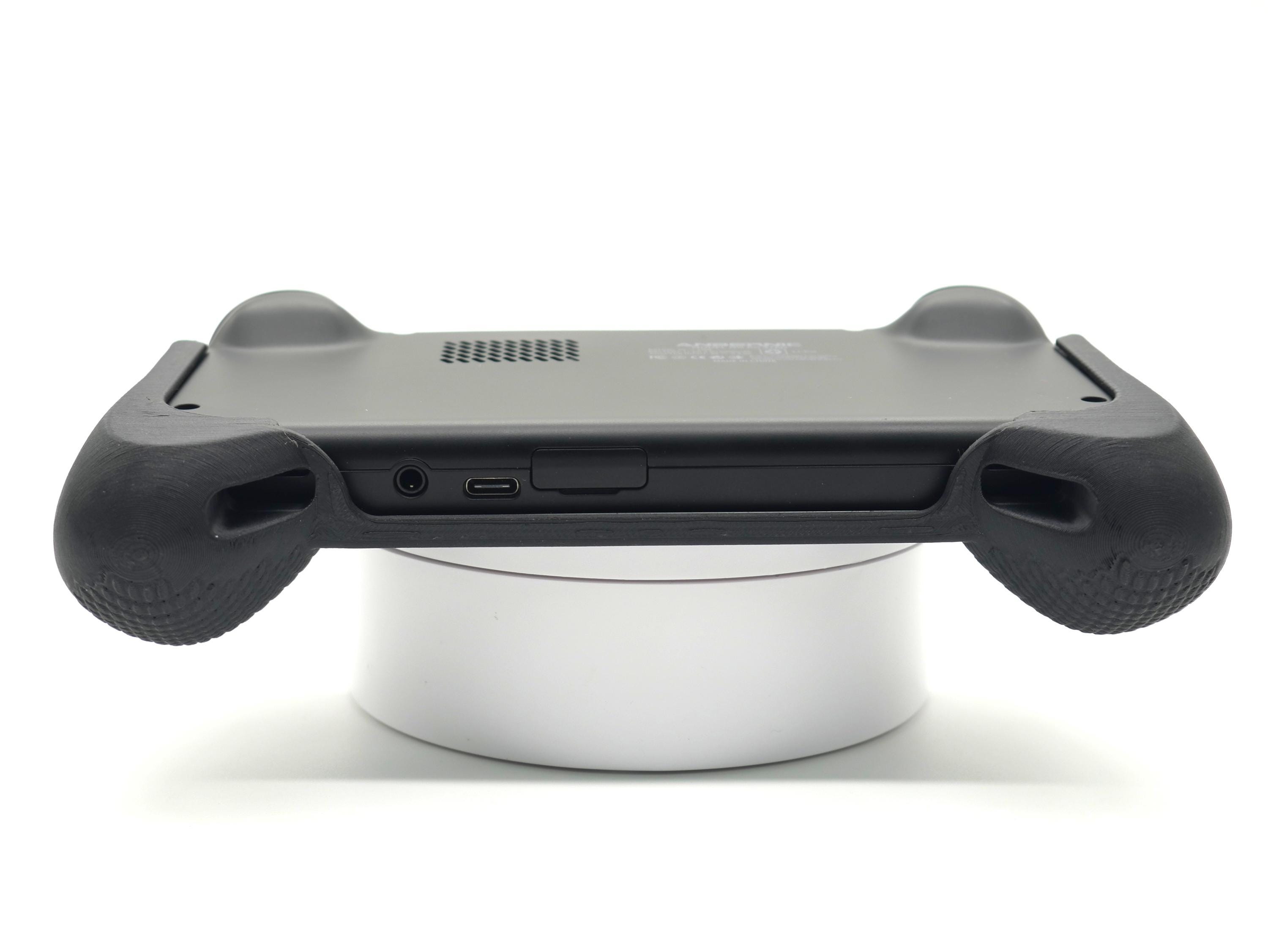 Anbernic RG476H用グリップ 厚手コンフォートグリップ フェルトラップ