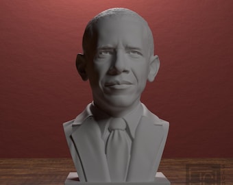 Estatua de Barack Obama, decoración del 44.º presidente de EE. UU., adorno patriótico para estante de oficina, regalo de historia estadounidense