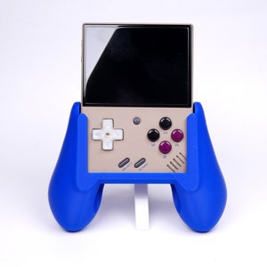 Miyoo Mini Plus Griff Komfortgriff Ergonomisches Design Filz Hochwertiger glatter Befestigungsgriff Gaming-Zubehör für Miyoo Mini Plus