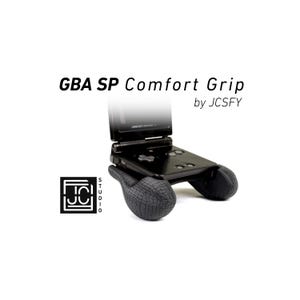 Grip for GBA SP Comfort Textured Handles Black Original Game Boy Advance Sp Hand Held Thick Color | Slots Into Mobile Gaming Device by JCSFY