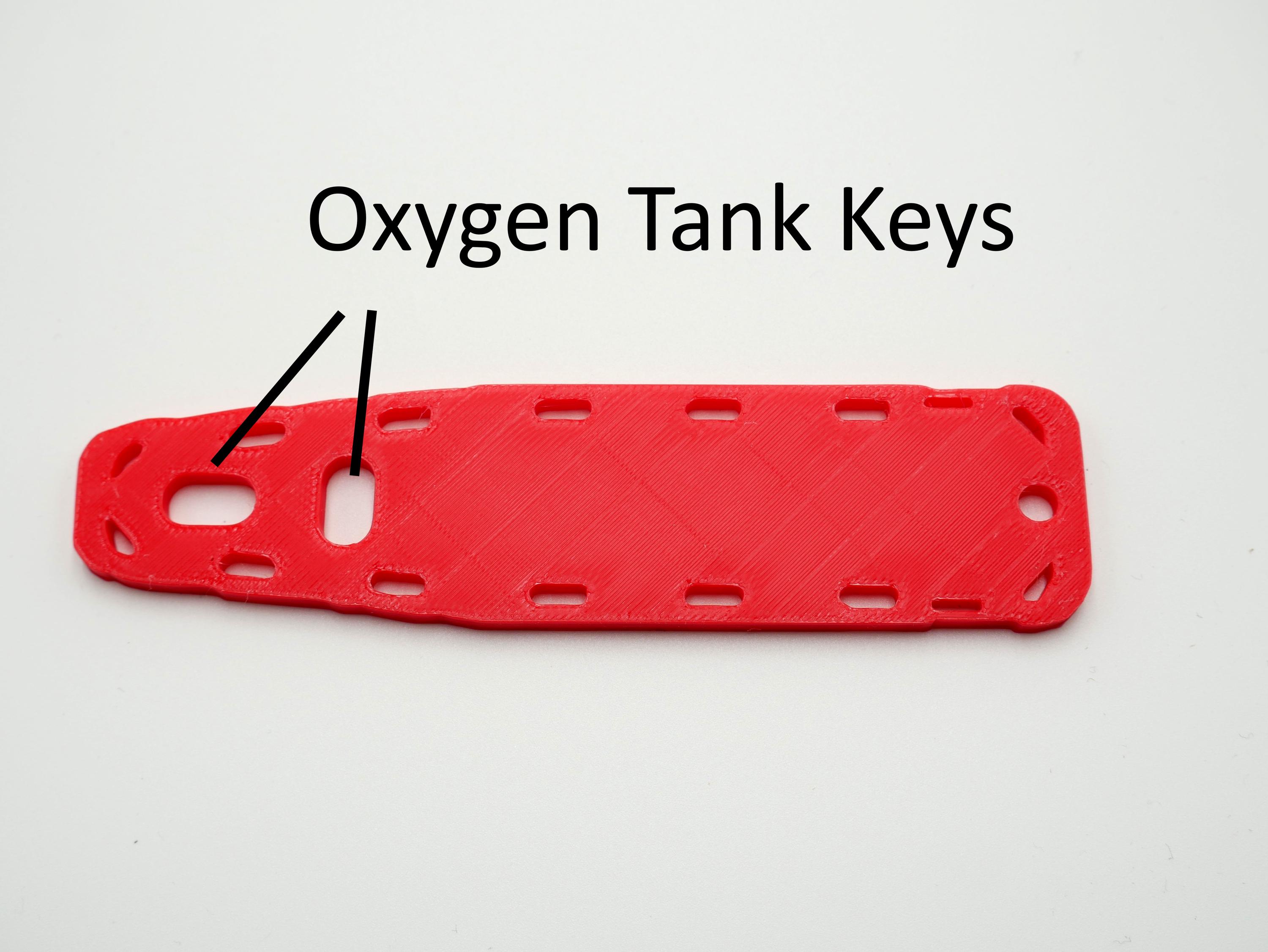 Medical Backboard Oxygen Tank Key | EMT First Responder Tool | Compact ...