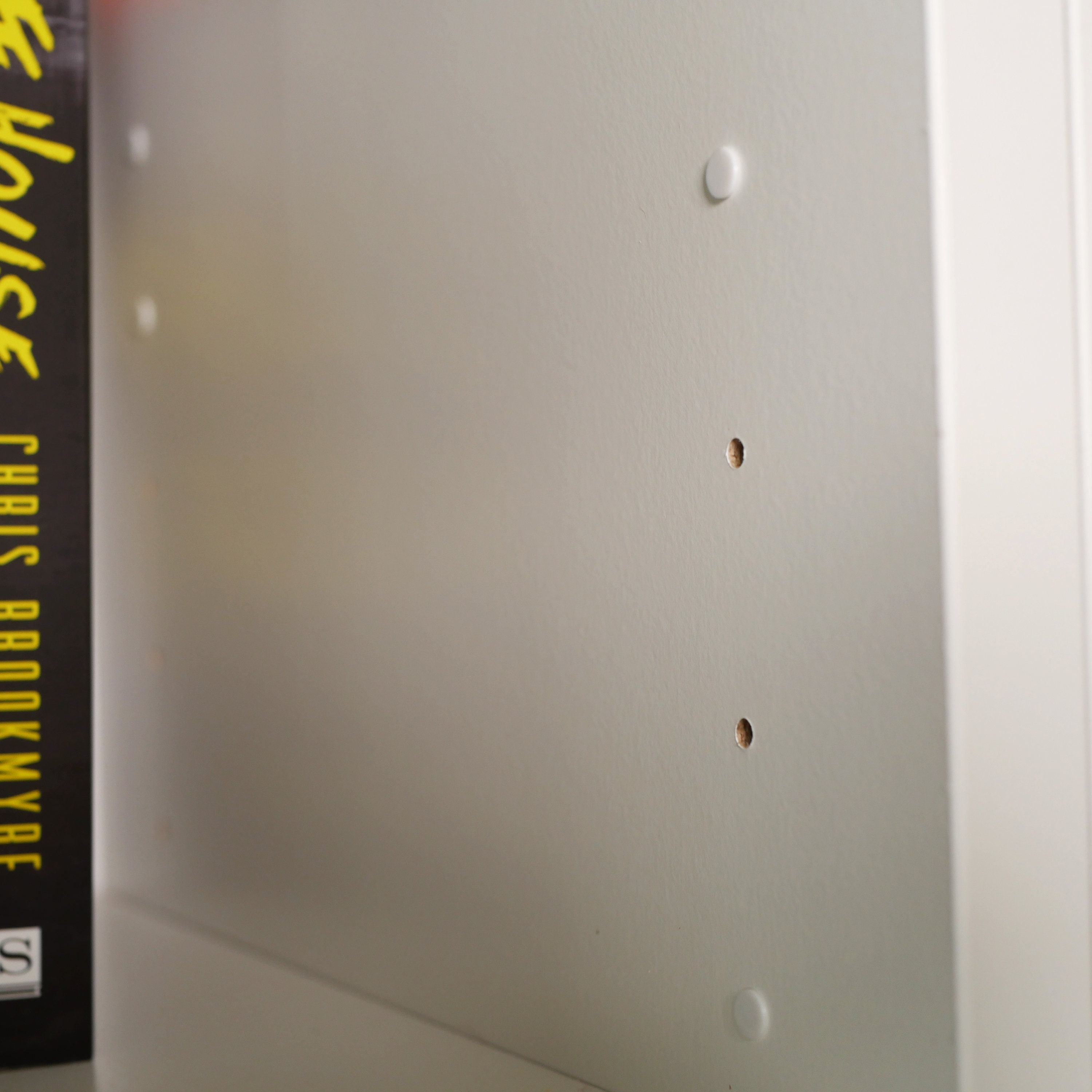 120 Ikea Billy Bookshelf Hole Plugs Pack Cover Caps White Wardrobe Half