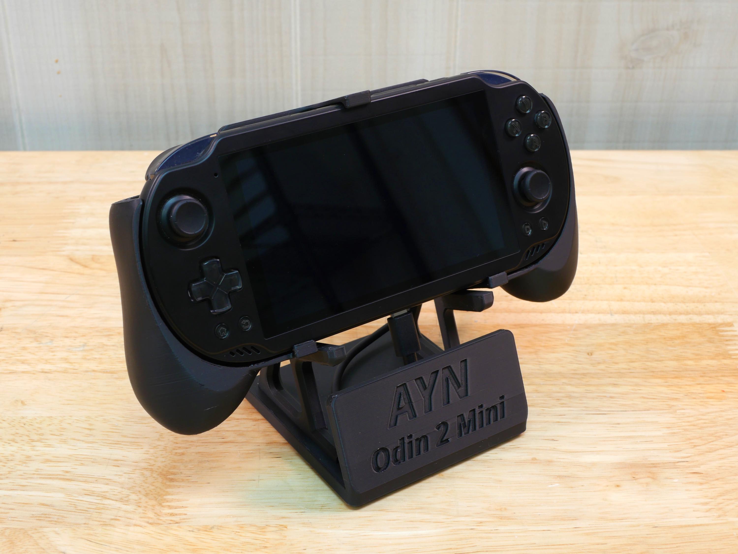 Ayn Odin 2 Mini O2Mini用ディスプレイスタンド（充電スペース付き