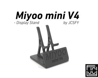 Soporte de exhibición para Miyoo mini V4 MMV4 con espacio de carga/Estante para base de carga, dispositivo retro para juegos compatible con empuñaduras JCSFY