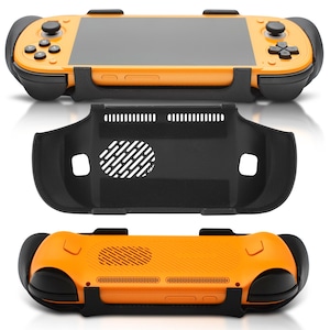 Grip voor Retroid Pocket 6-greep 2-in-1 omkeerbare schermafdekking en dikke comfortabele hoes met vilt omslag Ergonomische RP6 handheld 2n1 van JCSFY afbeelding 9