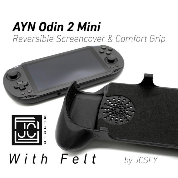 Felt AYN Odin 2 Mini Grip 2-in-1 Reversible Screen Cover