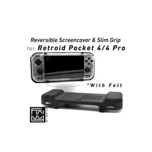 Retroid Pocket 4 Pro ブラック 純正ケース・純正グリップ付 Amazon.com: for Retroid Pocket RP 4/4 Pro Grip Case Cover