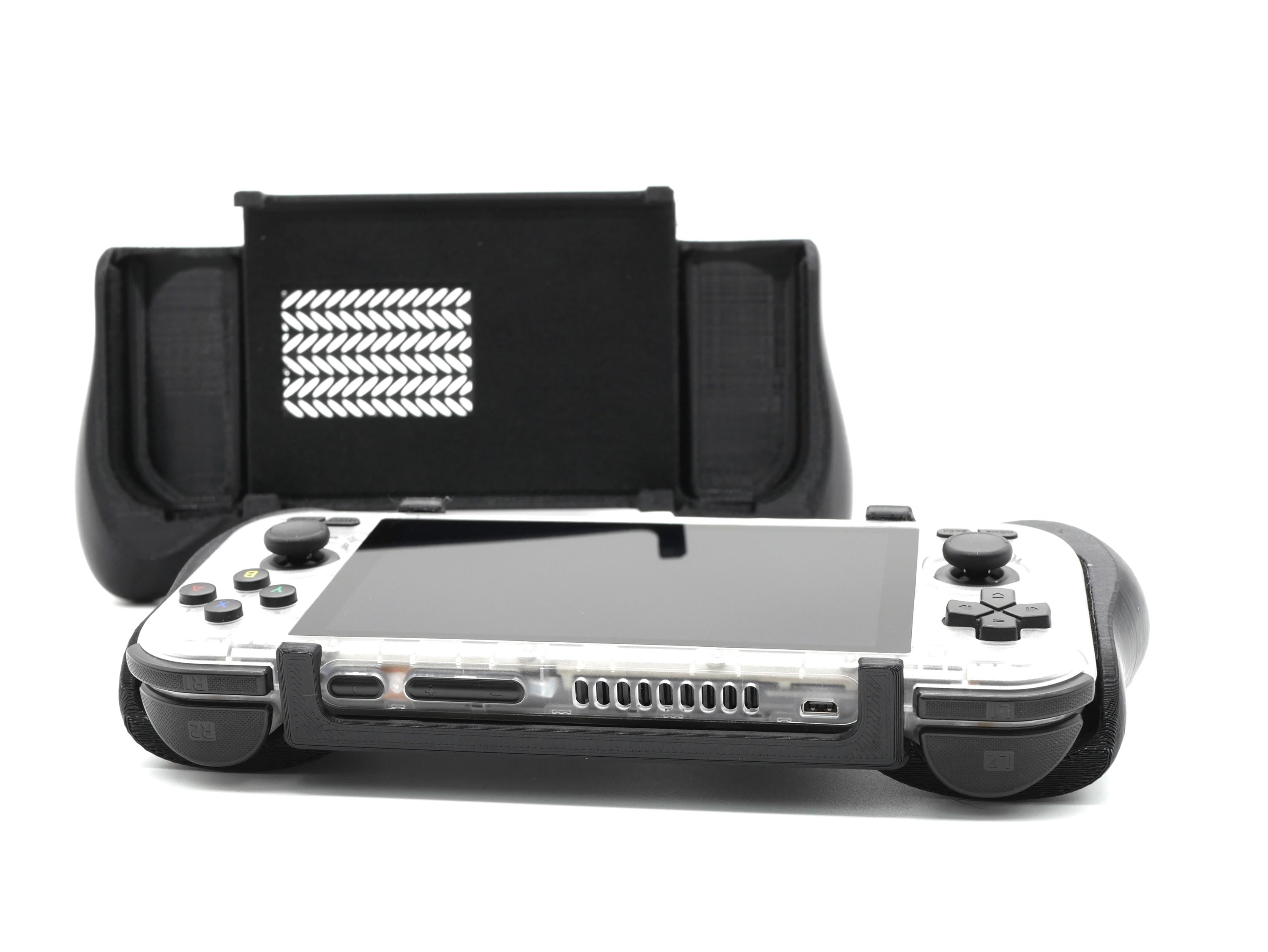 Grip for Retroid Pocket 4 / 4 Pro 2-in-1 Reversible Screen