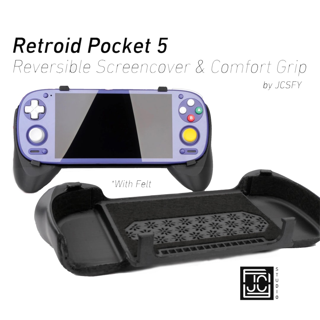 フェルト レトロイド ポケット 5 グリップ 2-in-1 リバーシブル