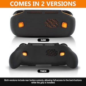 Grip voor Retroid Pocket 6-greep 2-in-1 omkeerbare schermafdekking en dikke comfortabele hoes met vilt omslag Ergonomische RP6 handheld 2n1 van JCSFY afbeelding 5