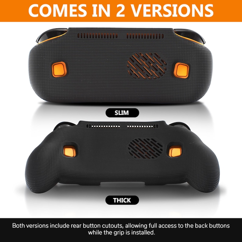 Grip voor Retroid Pocket 6-greep 2-in-1 omkeerbare schermafdekking en dikke comfortabele hoes met vilt omslag Ergonomische RP6 handheld 2n1 van JCSFY afbeelding 5