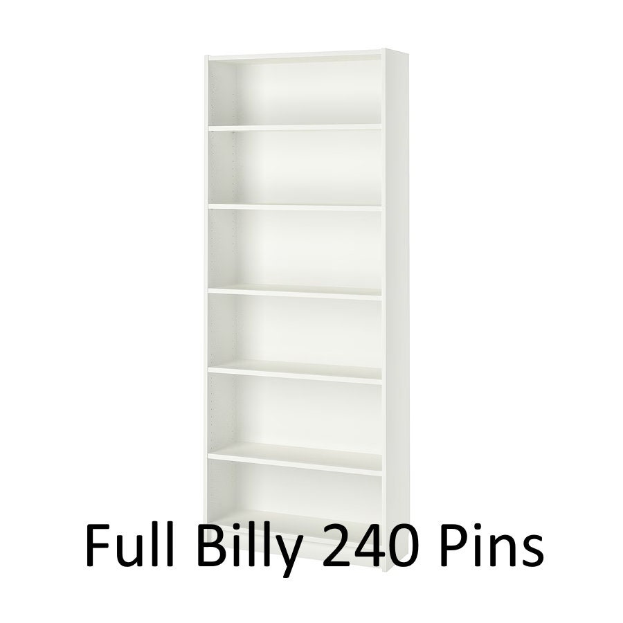 120 Ikea Billy Bookshelf Hole Plugs Pack Cover Caps White Wardrobe Half
