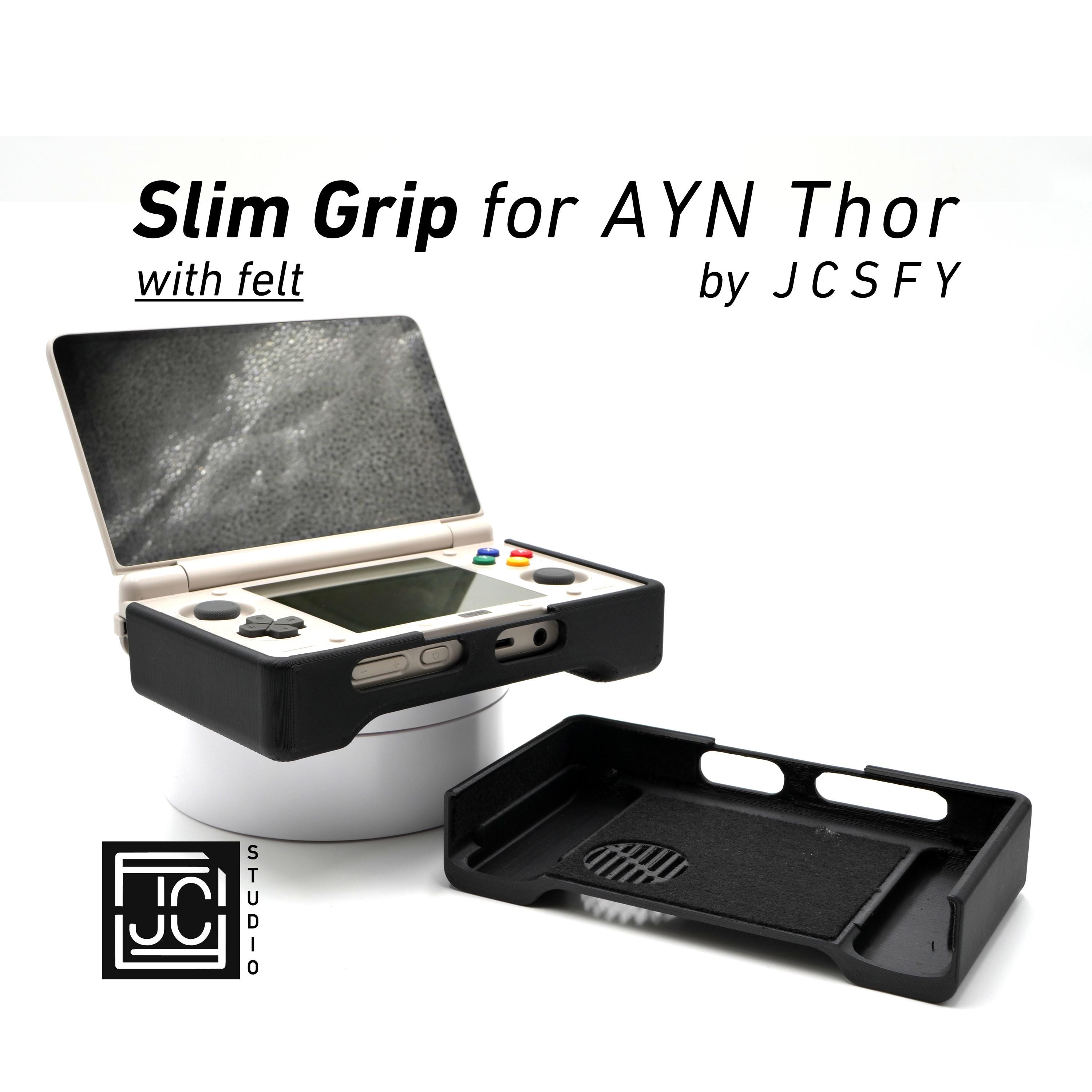 Ayn Thor デュアルスクリーンデバイス用グリップ スリムで快適な
