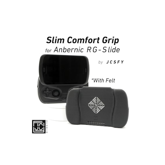 Grip for Anbernic RG Slide Slim Comfort Grip With Felt Wrap