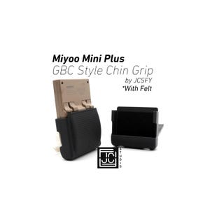 Grip for Miyoo Mini Plus Reversible Screen Cover GBC Style Chin Grip Felt Screen Protector Textured Back Pattern by JCSFY