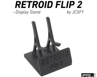 Display Stand for Retroid Flip 2 RFLIP2 RFLIP with Charging Space | Dock Shelf Unit Gaming Retro Device Compatible with JCSFY Grips