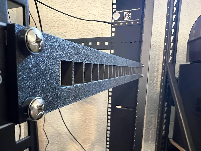 Server Rack Cable Keystone Management 24 Port Keystone Patch Panel 1U Rack Mount Cat5 Cat6a Cat6 Ethernet ...