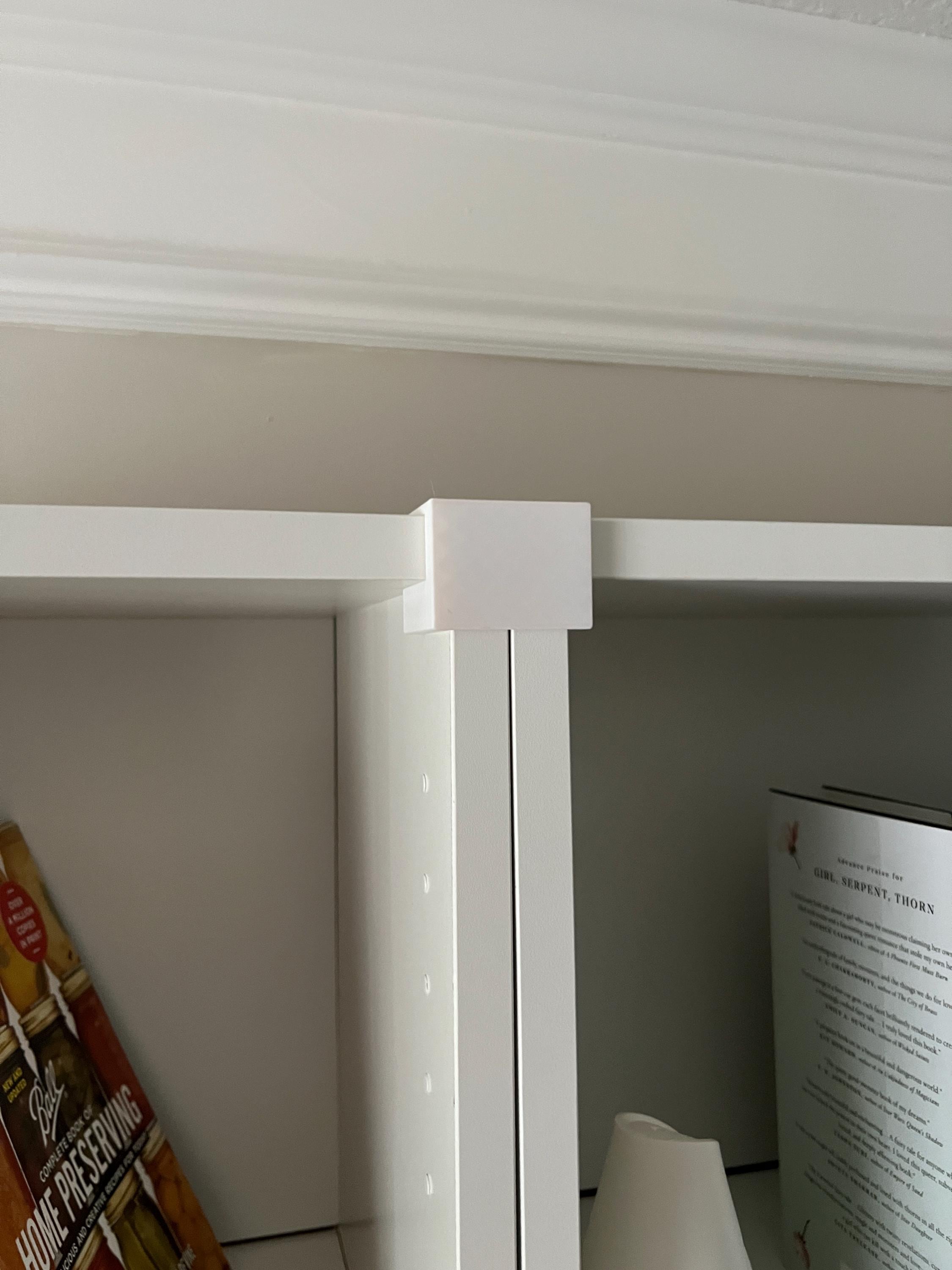 IKEA Billy Bookshelf Hook Clip Aligner Shelf Straightener | White Black Walnut Gray IKEA Bookshelves | Pressure Fit Tool | One Top Aligner