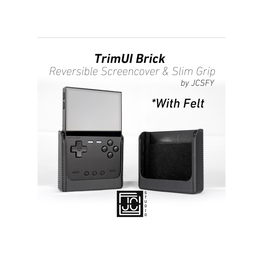 TRIMUI BRICK黒＋ケースと保護フィルム TRIMUI BRICK 64GB ブラック