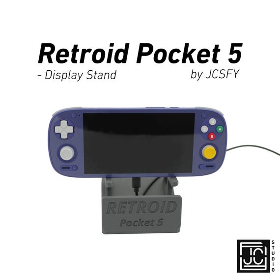 Display Stand for RP5 Retroid Pocket 5 With Charging Space | Dock
