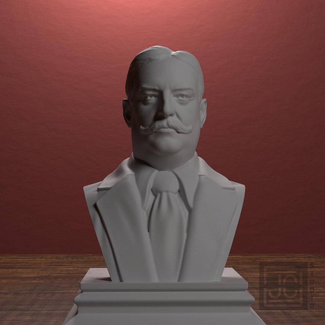 William Howard Taft Statue, 27th U.S. President Decor, Patriotic Office ...