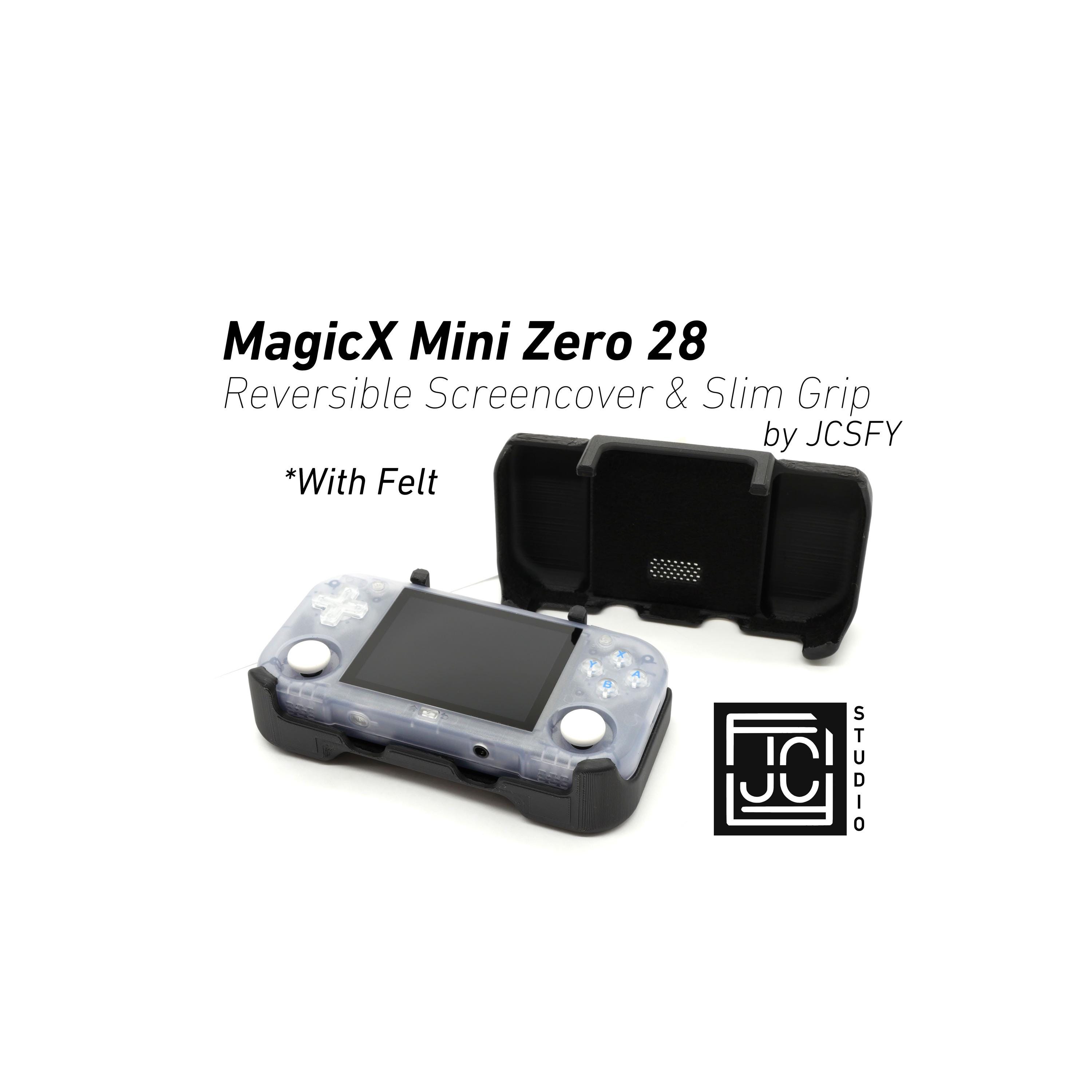 Grip for Magicx Mini Zero 28 Zero 28 Screen Cover Reversible