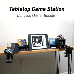 Dungeon Master Full Bundle Tabletop Spielstation Modulares Spielen | Würfelturm | Brettspiel Organizer Tokens und Karten DnD | WyldForm SpaceBar